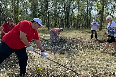 В Сорочинске благоустроили парк 